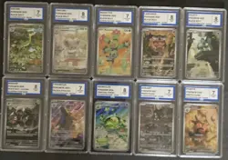 Pokemon Graded Bundle Of 10 Slabs - Image 1