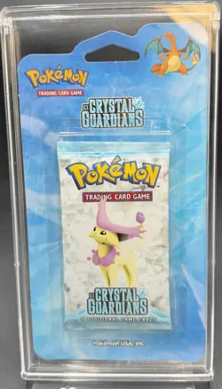 Pokemon EX Crystal Guardians Blister Booster Pack Factory Sealed - Image 1