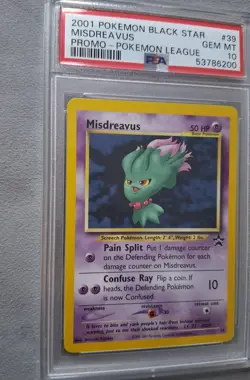 Misdreavus #39/53 BLACK STAR PROMO PSA 10 *POP 240*Pokemon TCG Vintage - Image 3
