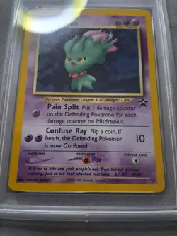 Misdreavus #39/53 BLACK STAR PROMO PSA 10 *POP 240*Pokemon TCG Vintage - Image 5