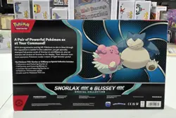 Sealed Pokemon TCG Snorlax Ex and Blissey Ex Special Collection Box - Image 2