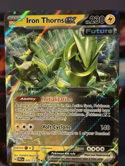2025 POKEMON PRE EN-PRISMATIC EVOLUTIONS 032 IRON THORNS EX NM/M - Image 1