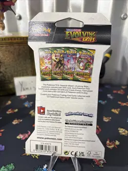 Pokemon Evolving Skies Sleeved Booster Umbreon New Sealed Well Kept Pack Wow - Image 4