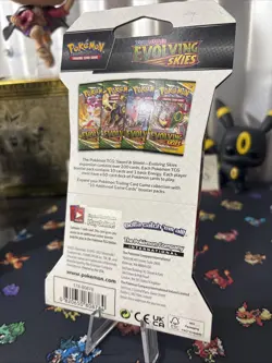 Pokemon Evolving Skies Sleeved Booster Umbreon New Sealed Well Kept Pack Wow - Image 5
