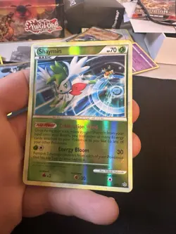 Shaymin - 8/95 - Holo Rare - Reverse Holo Pokemon HGSS Unleashed - Image 1