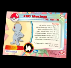 2000 Pokemon Topps #30 Nidorina #66 Machop #68 Machamp TV Animation Edition Exc - Image 5