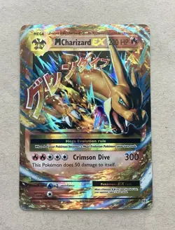 M Charizard EX 13/108 XY Evolutions Full Art Pokemon TCG LP - Image 1