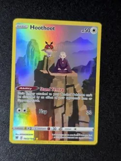Hoothoot TG12/TG30 Swsh10 Astral Radiance Trainer Gallery Holo Pokemon TCG - Image 1