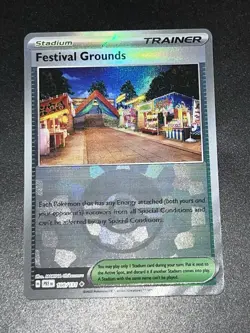 Pokemon TCG Festival Grounds Poke Ball Pattern 108/131 Sv Prismatic Evolutions - Image 1