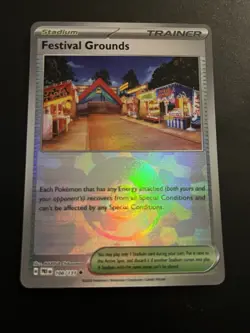 Pokemon TCG Festival Grounds Poke Ball Pattern 108/131 Sv Prismatic Evolutions - Image 2
