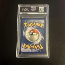 1999 POKEMON BASE SET #10 MEWTWO-HOLO PSA 7 - Image 2