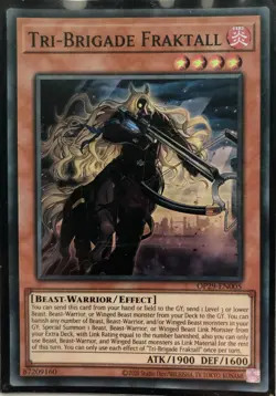 Yu-Gi-Oh! TCG Tri-Fraktall OP29-EN005 Super Rare Unlimited Edition Near Mint - Image 1