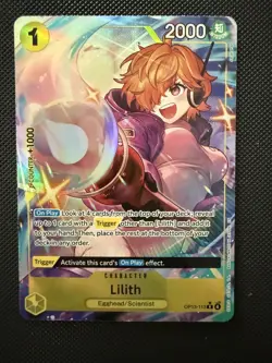 Lilith Alt Art OP13-113 Carrying On His Will One Piece TCG English - Image 1