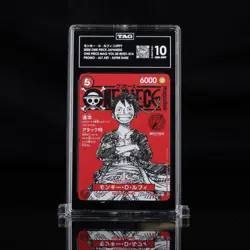 TAG 10 - Monkey D. Luffy ST21-014 Promo - One Piece Magazine Vol. 20 Japanese - Image 4