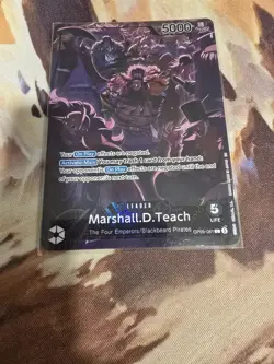 Marshall D. Teach (Alt Art) OP09-081 L - 2nd Anniversary Set One Piece TCG - Image 1