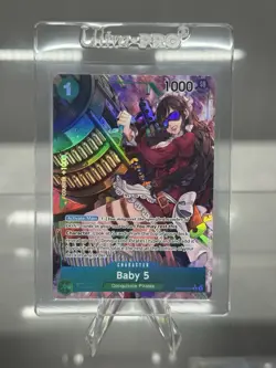 One Piece TCG Baby 5 OP05-034 Alt Art - Awakening Of The New Era - English NM - Image 1
