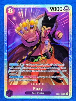Foxy EB04-036 SR | NM | The Azure Sea's Seven | One Piece TCG | English - Image 1