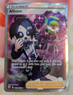 Allister - TG24/TG30 - Pokemon Astral Radiance Sword & Shield Full Art Card NM - Image 1
