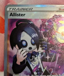 Allister - TG24/TG30 - Pokemon Astral Radiance Sword & Shield Full Art Card NM - Image 5