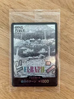 One Piece Card Game ELBAPH Don!! ONE PIECE DAY’25 Promotional card japan - Image 1