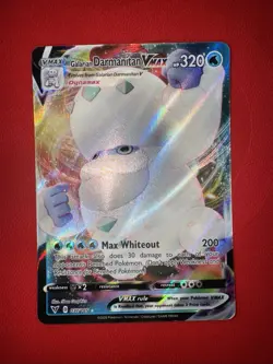 Galarian Darmanitan VMAX 037/185 Swsh04: Vivid Voltage Holo - Pokemon Card - Image 1