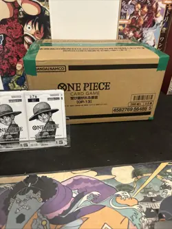 CASE One Piece Card Game OP-13 X12 JAP nuovo SEALED + 12 Pack promo - Image 3