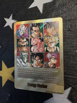 Dragon ball super Card Game FB 08 Gold Energy Marker E-89* - Image 2