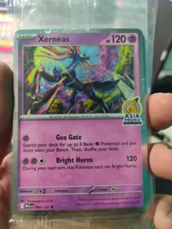 Pokemon Trading Card Xerneas ME01 Promos - Image 1