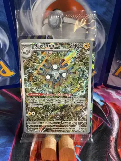 Pokemon TCG Magneton SVP 159 Promo Card Surging Sparks Sealed - Image 1