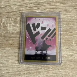 One Piece TCG Gold Parallel DON!! Card Chopper PRB-02 English Edition - Image 1