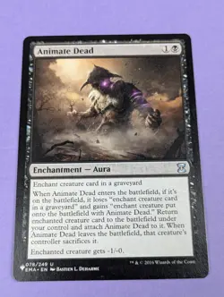 MTG Magic the Gathering: The List: Animate Dead #078/249 Uncommon - NM - Image 1