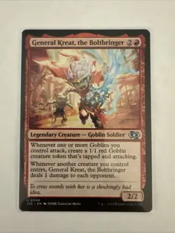 General Kreat, the Boltbringer (Anime) Foundations Jumpstart FREE SHIPPING - Image 1