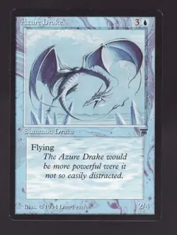 MTG Legends Azure Drake - Image 1