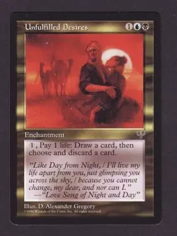 MTG Mirage Unfulfilled Desires - Image 1