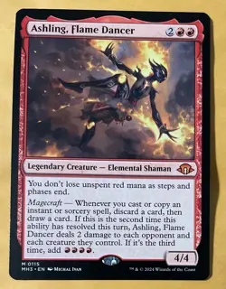 MTG - Ashling, Flame Dancer Mythic Non Foil # 115 Modern Horizons 3 “Unplayed” - Image 1