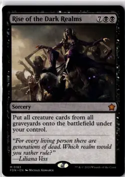 Rise of the Dark Realms #0183 (FDN) Foundations - Image 1