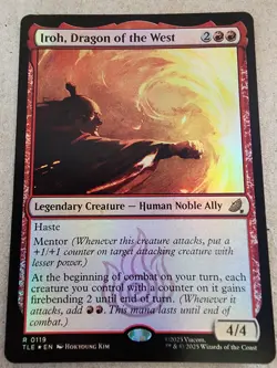 Iroh, Dragon of the West - #119 Foil - Avatar: The Last Airbender - Mtg - Image 1