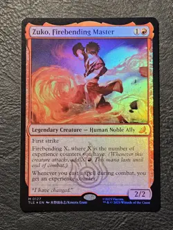 Zuko, Firebending Master Avatar: The Last Airbender: Eternal-Legal Foil - Image 1