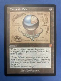 MTG - Mesmeric Orb (Schematic) - The Brothers' War - NM - Image 1