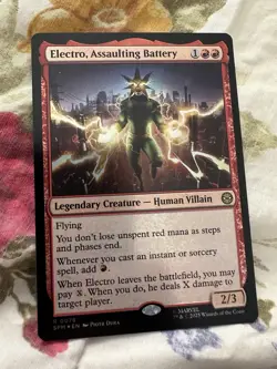 Electro, Assaulting Battery Marvel's Spider-Man Foil - Image 1