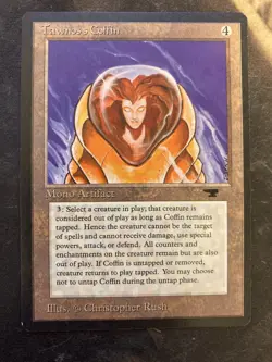 *** ANTIQUITIES Tawnos's Coffin *** NM-Mint! - DUTY PAID - Vintage Magic MtG - Image 1