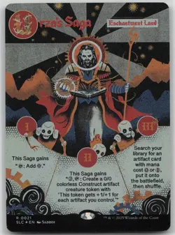 MTG Urza's Saga Foil NM Secret Lair Countdown Kit Magic 21 - Image 1