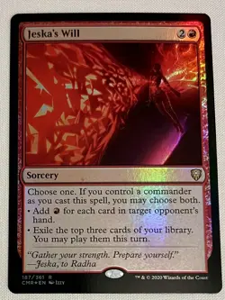 Jeska's Will Commander Legends Foil - Image 1