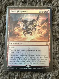 Fated Firepower - #132 Foil - Avatar: The Last Airbender - Mtg - Image 1