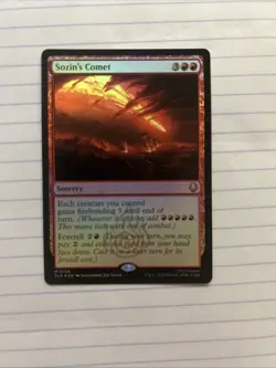 Sozin's Comet - Avatar The Last Airbender Foil MTG Near Mint - Image 1
