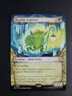 Mutable Explorer (Showcase) Rare MTG Lorwyn Eclipsed - Image 1