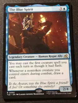 The Blue Spirit - TLE - MTG - EN - NM - 0090 - Image 1