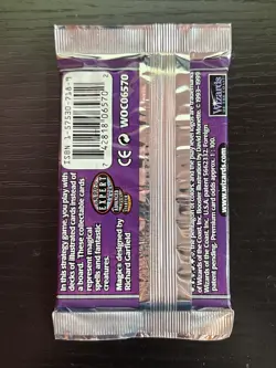 Magic the Gathering Mercadian Masques Booster Pack Factory Sealed MTG Vintage 742818065702 - Image 2