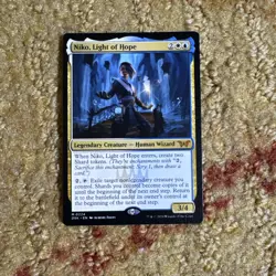 MTG Niko, Light of Hope, NM-Mint, English Duskmourn: House of Horror - Image 1