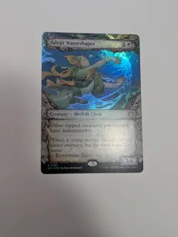 MTG - Adept Watershaper (Showcase Foil) - Lorwyn Eclipsed NM/M Condition - Image 1